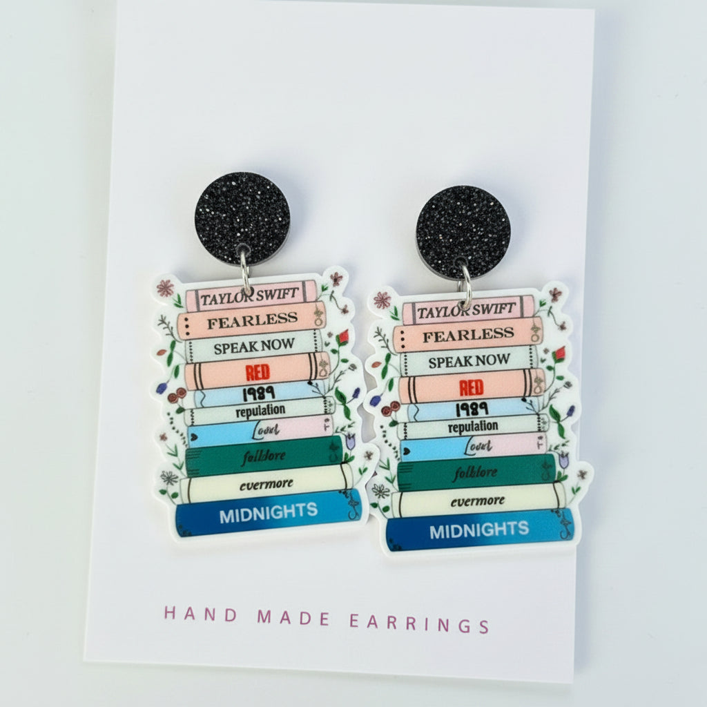 Earrings on a &