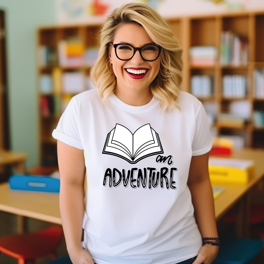 Book Week - Book an Adventure - White Book