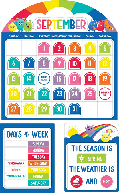 Giggle &amp; Grow Calendar Bulletin Board Set