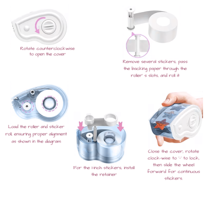 NEW!! Essential Sticker Roller - Sticker dispenser