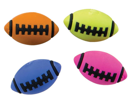 4 Pack - Football Erasers