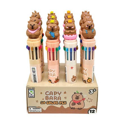 CAPYBARA 10 COLOR PEN     12/DSP