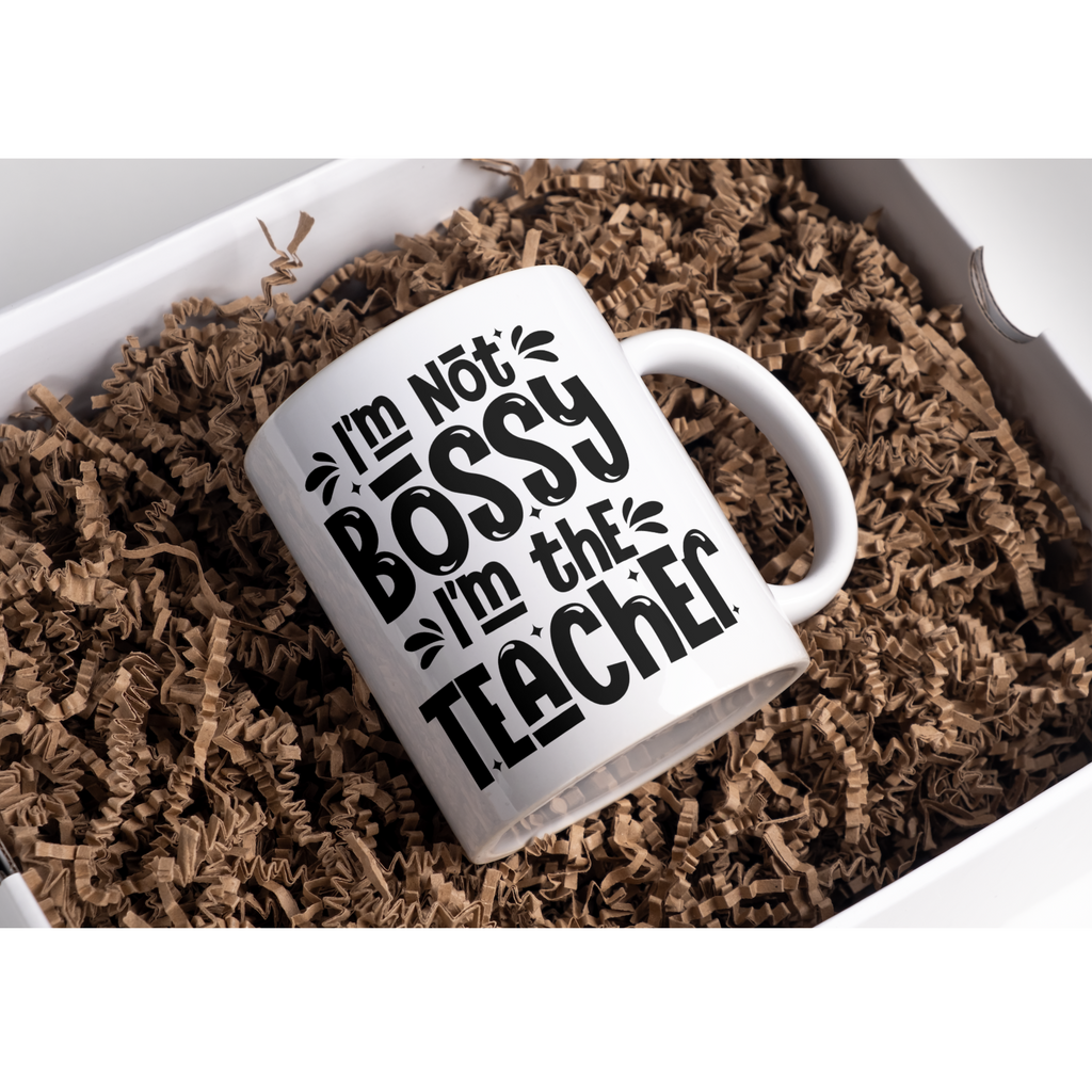 Personalised Teacher Mug - I'm not Bossy