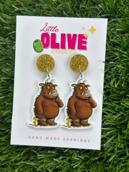 The Gruffalo Teacher Dangle Earrings