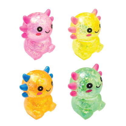 4 Pack Squisholotl Squeeze Toys