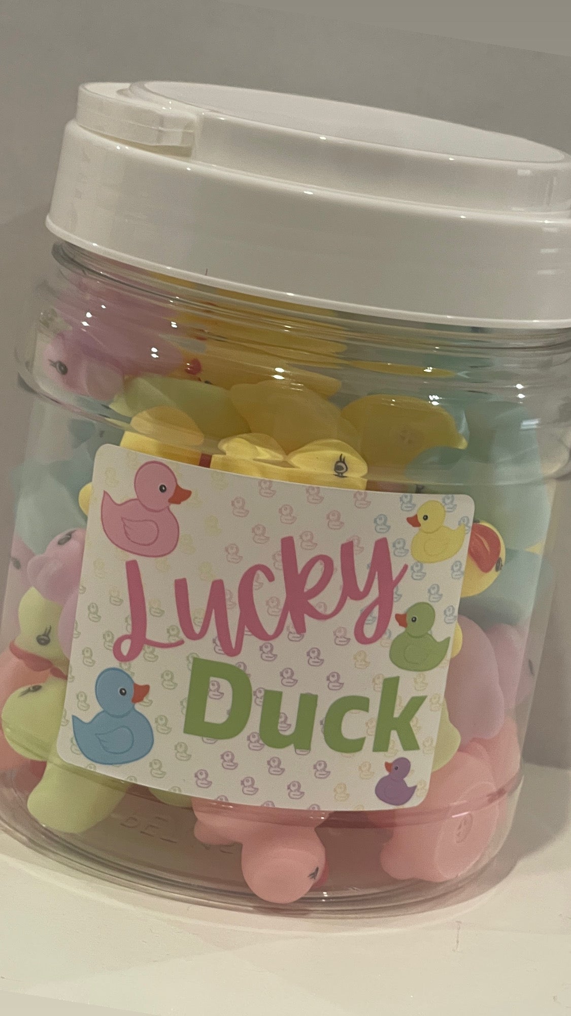 NEW! 30 PASTEL Lucky Ducks - class set of incentive ducks in a home