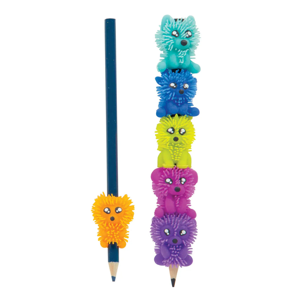 Hairy Animal Pencil Grips - Squishy Set of 6