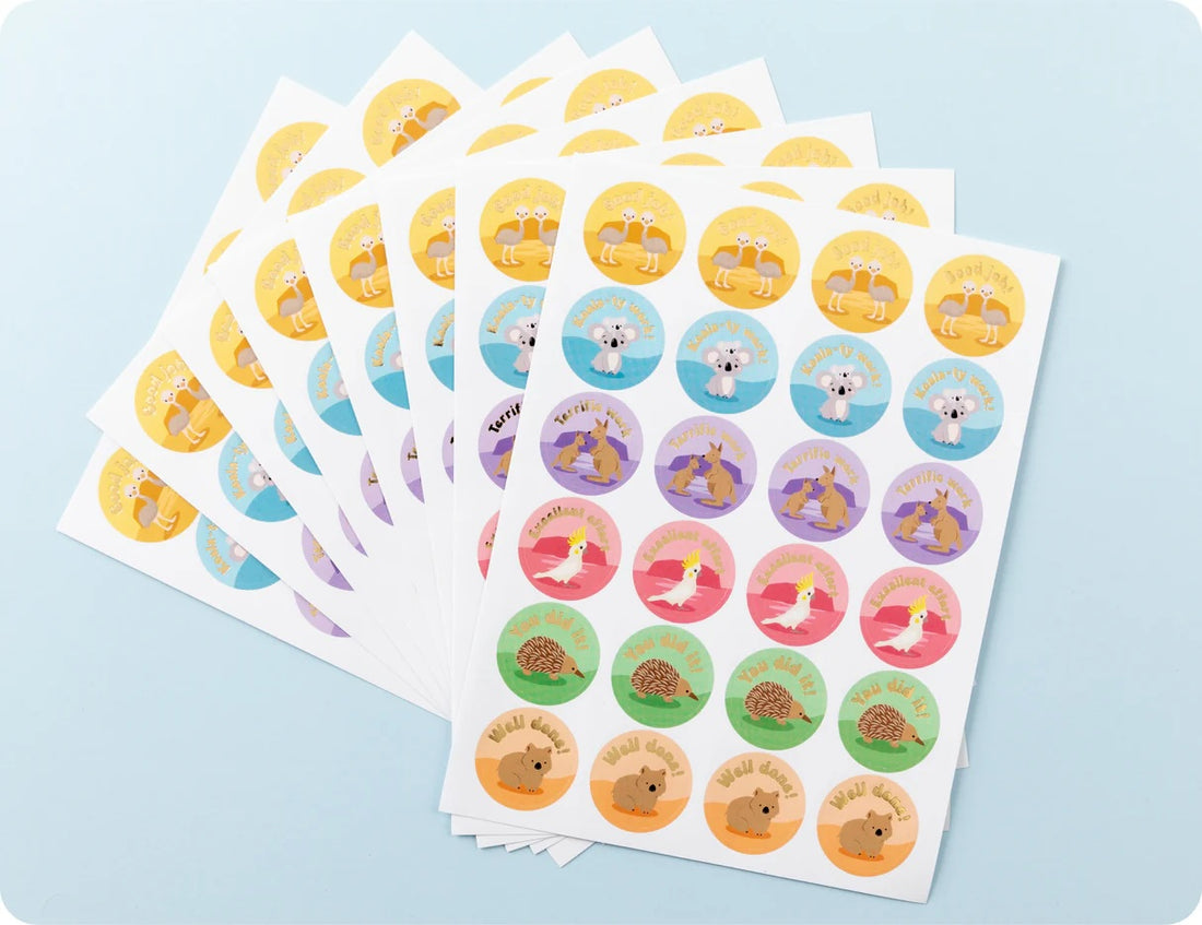 Aussie Achievers Merit Sticker Book