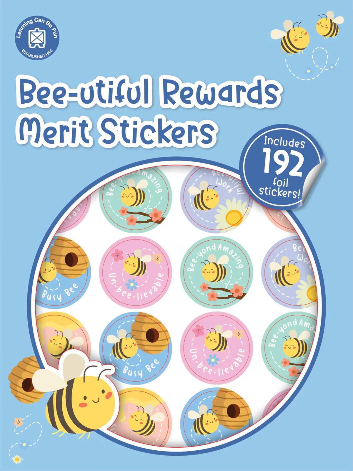 Bee-utiful Rewards Merit Sticker Book