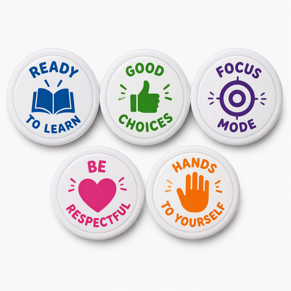 Class Reminders Push Lights / Tap Lights Set