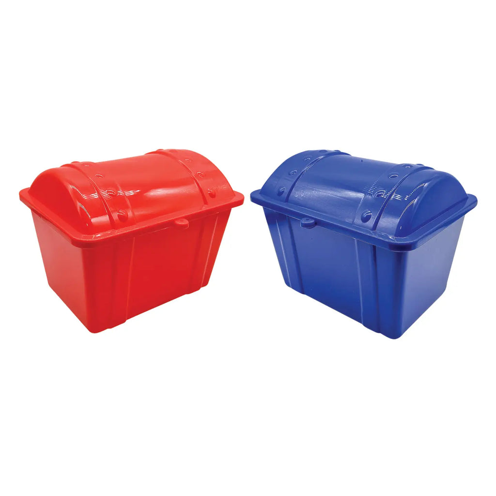 Small Prize Classroom Treasure Chest in Blue or Red