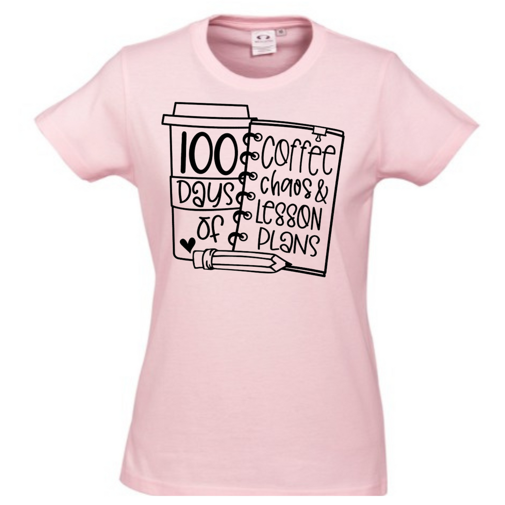 100 Days - Coffee Teacher T-shirt