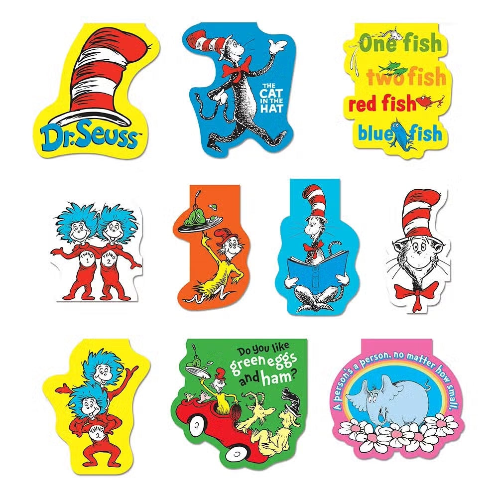 BRAND NEW!! Dr Seuss Magnetic Bookmarks