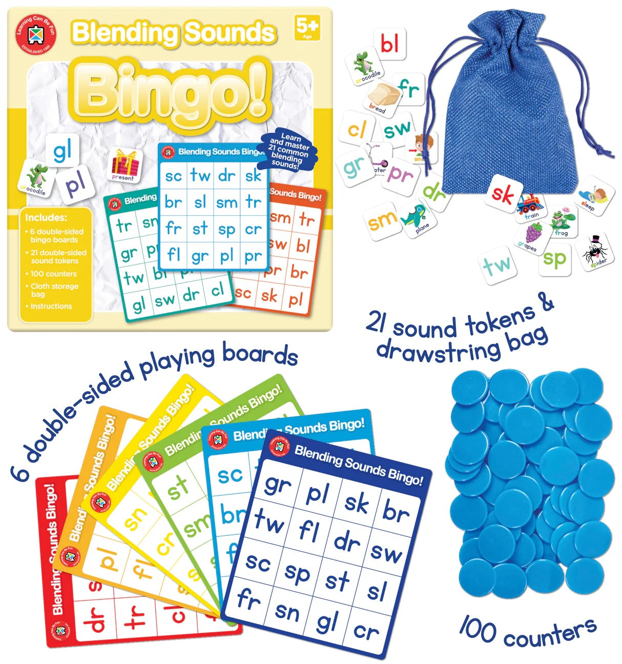 Blending Sounds Bingo