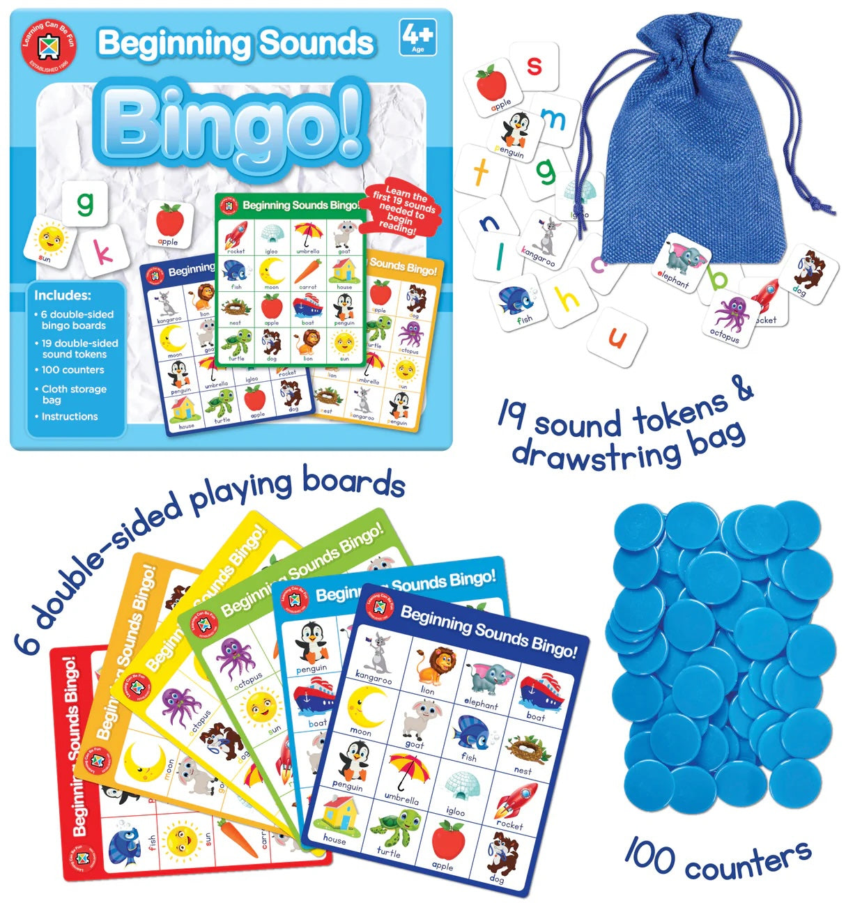 Beginning Sounds Bingo