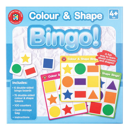 Colour and Shape Bingo