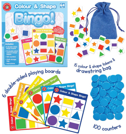 Colour and Shape Bingo