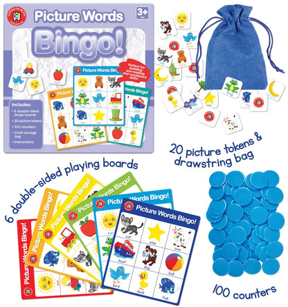 Picture Words Bingo