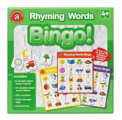 Rhyming Words Bingo