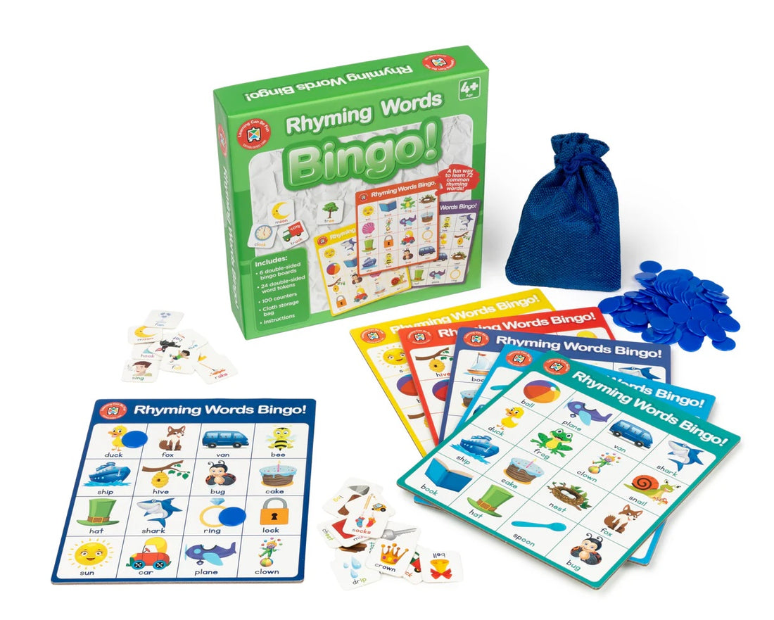 Rhyming Words Bingo