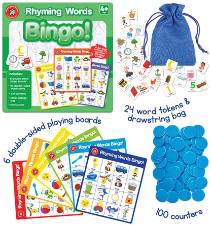 Rhyming Words Bingo