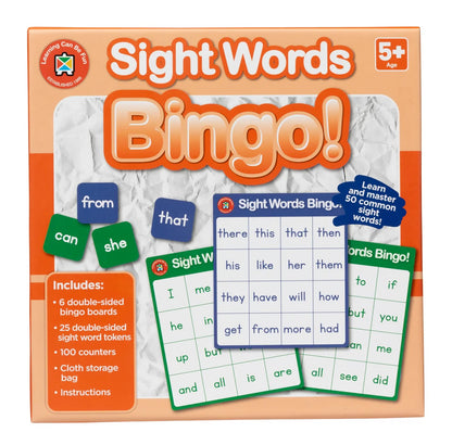 Sight Words Bingo