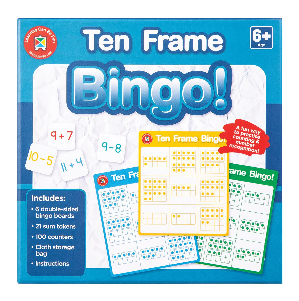 Ten Frame Bingo