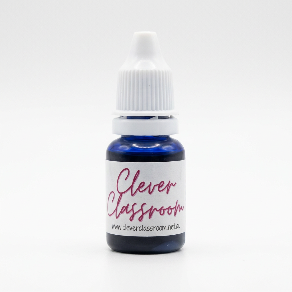 10mL oil-based ink for pre-inked stamps.