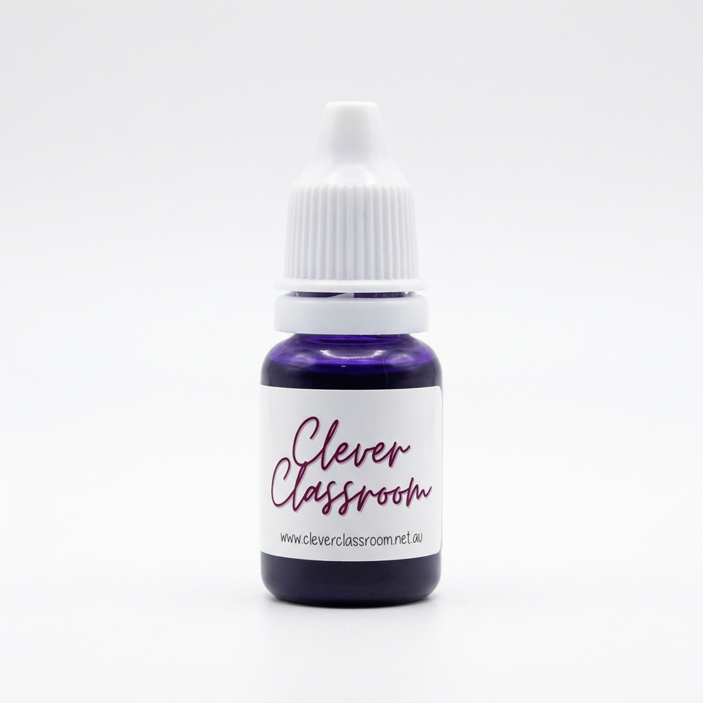 10mL oil-based ink for pre-inked stamps.