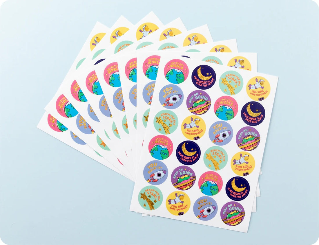 Galactic Greatness Merit Stickers