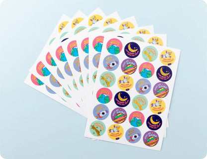 Galactic Greatness Merit Stickers