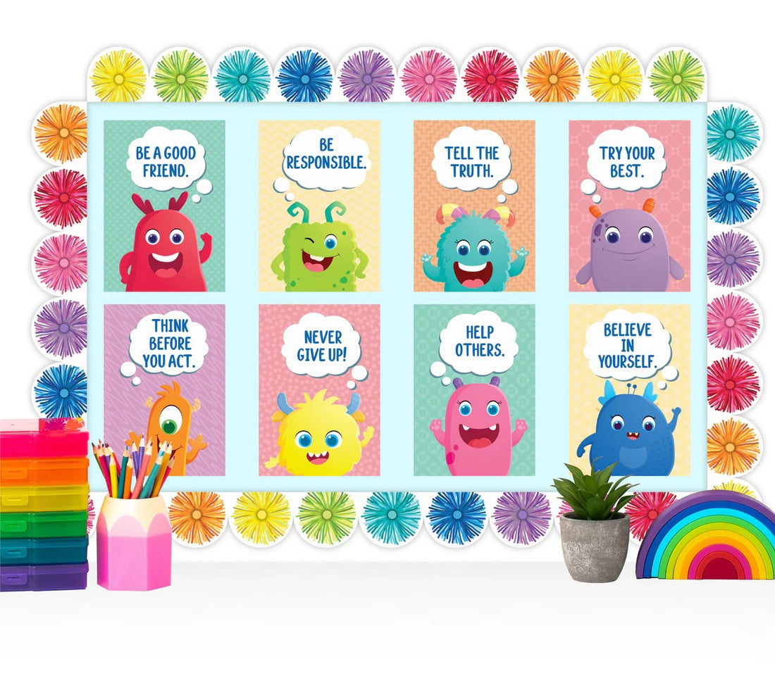 Giggle &amp; Grow Motivational Poster Set