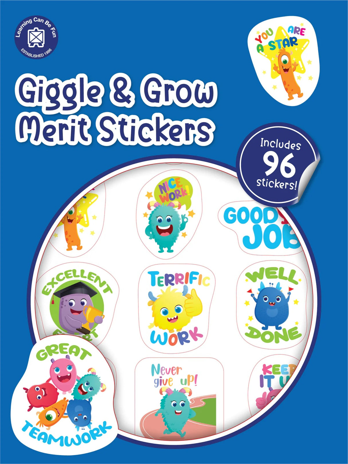 Giggle &amp; Grow Merit Sticker Book