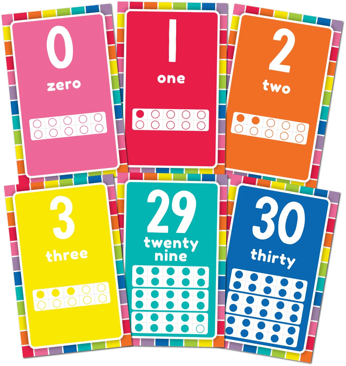 Giggle &amp; Grow Number Cards Bulletin Board Set