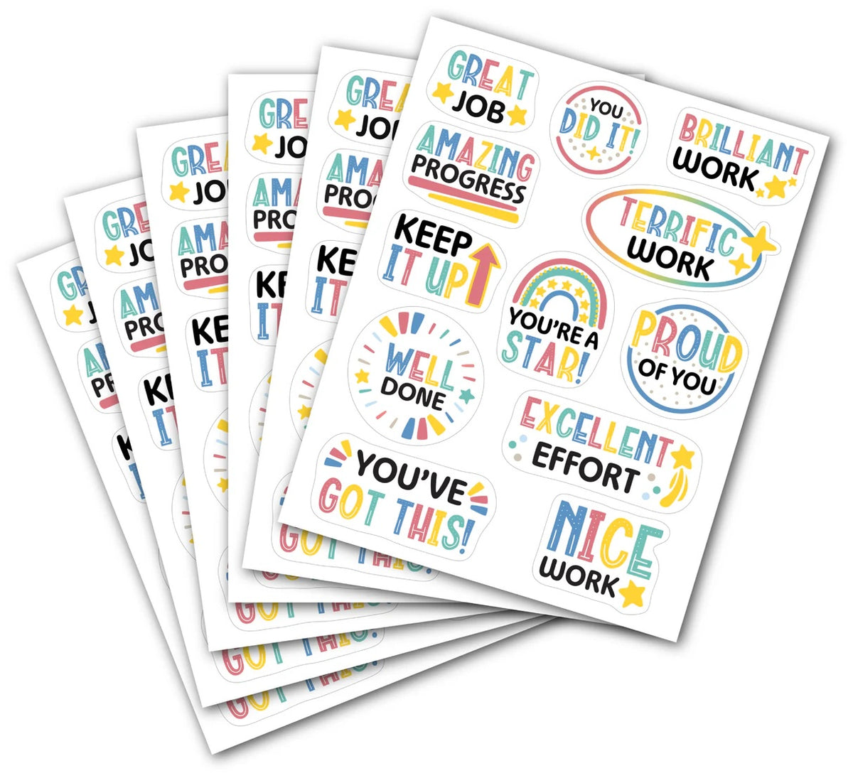 Growing Minds Merit Sticker Book