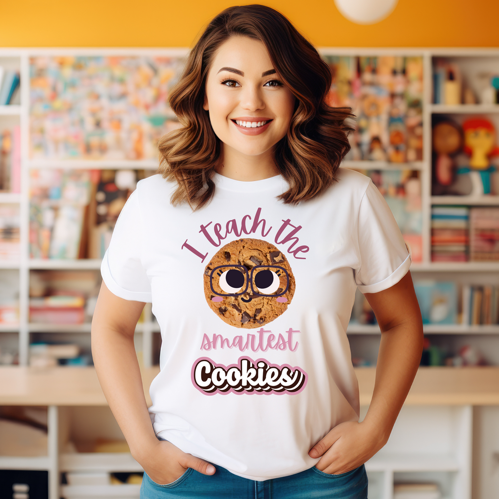 I teach the Smartest Cookies Teacher T-shirt