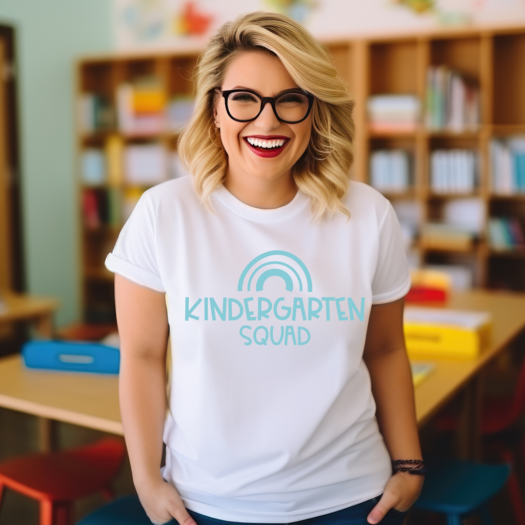Kindergarten Squad Teacher T-shirt