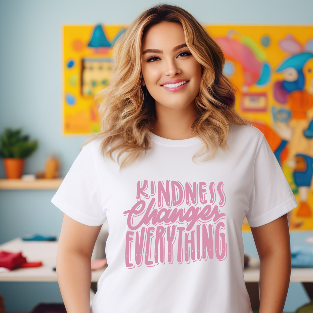 Kindness Changes Everything Teacher T-shirt