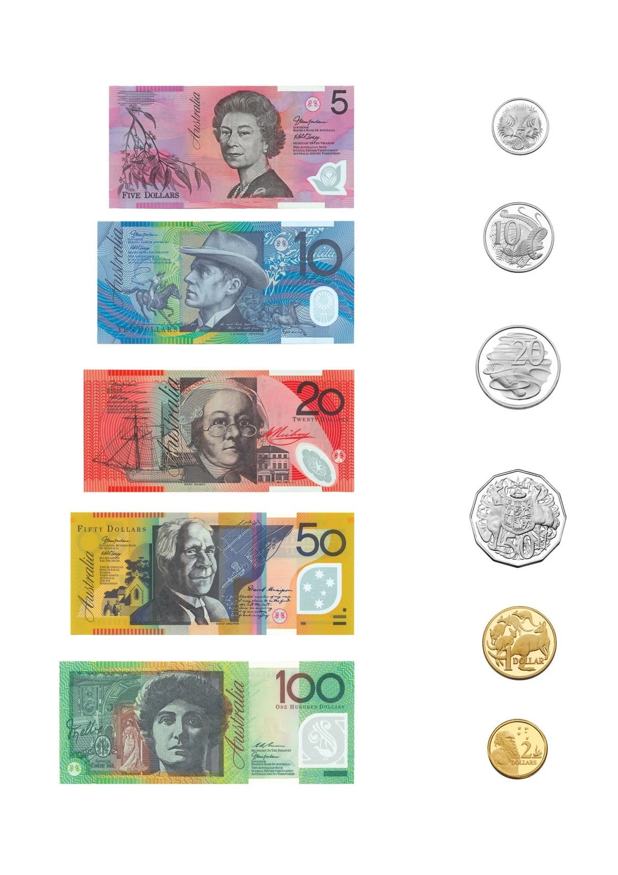 Jumbo Magnetic Money Teacher – 11 Magnets