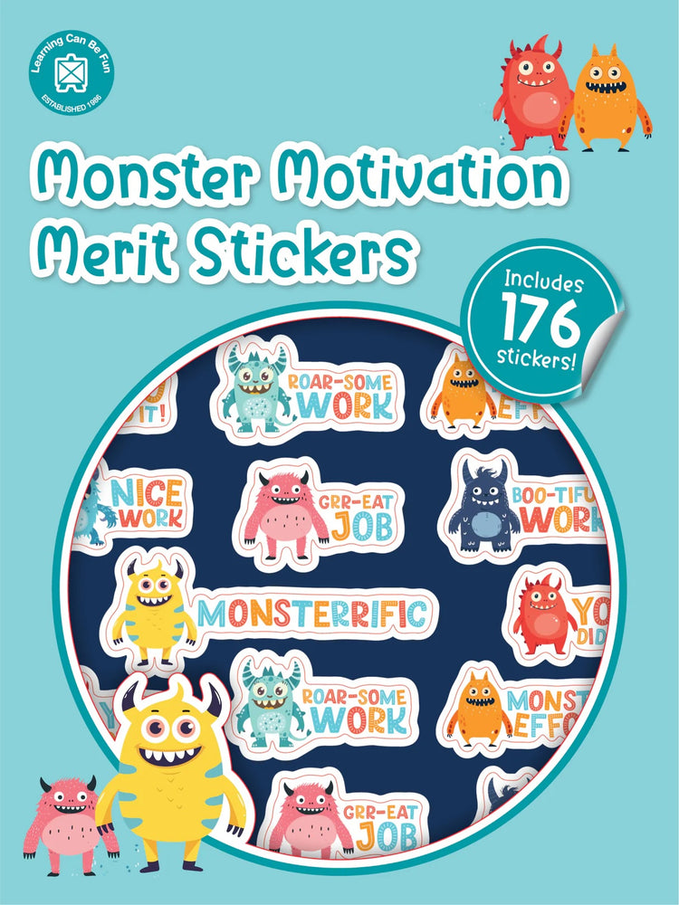 Monster Motivation Merit Sticker Book – Clever Classroom