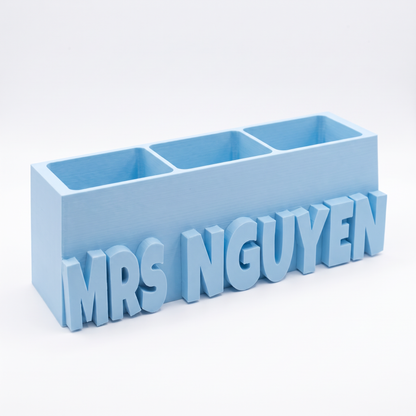 Personalised Desk Organiser Stationery Holder