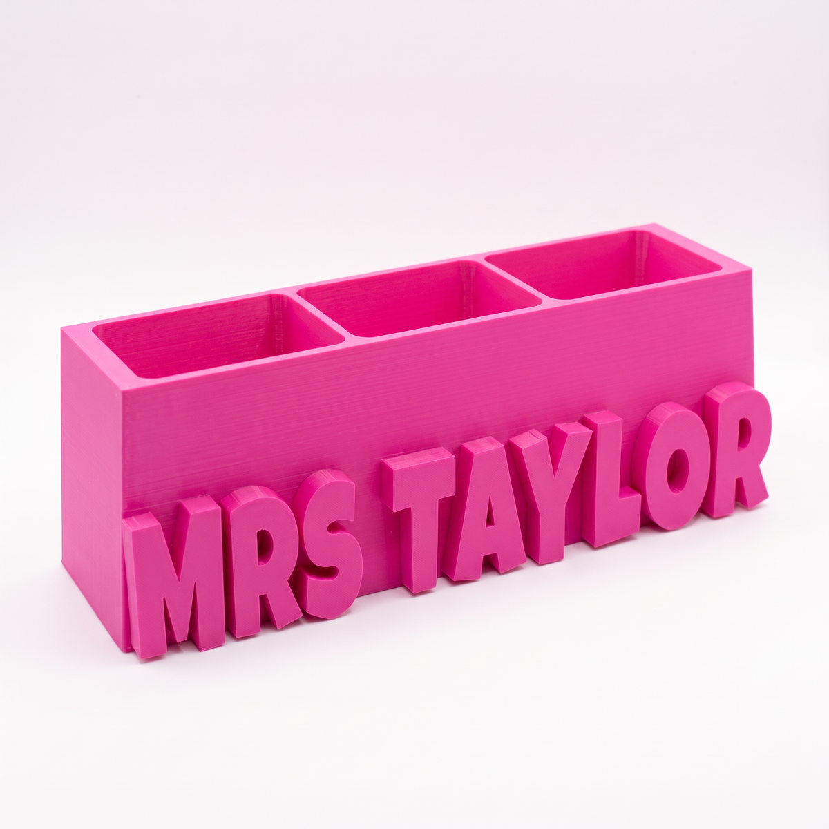 Personalised Desk Organiser Stationery Holder