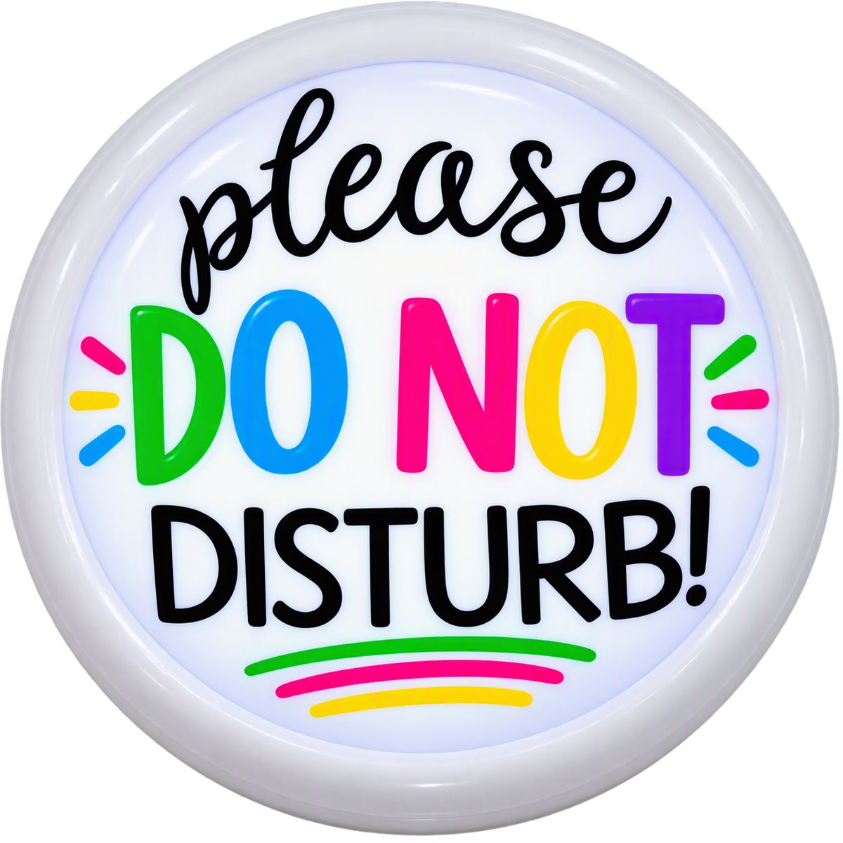 Do not disturb - Tap / Touch / Push Lights