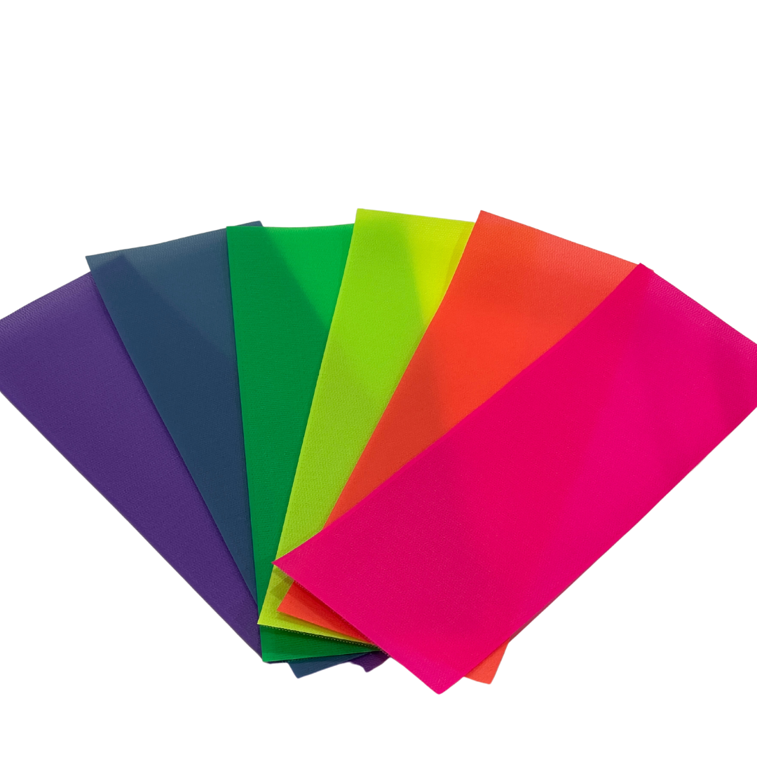 5 Velcro Strips Neon Colours -  Clever Strips Classroom Place Markers