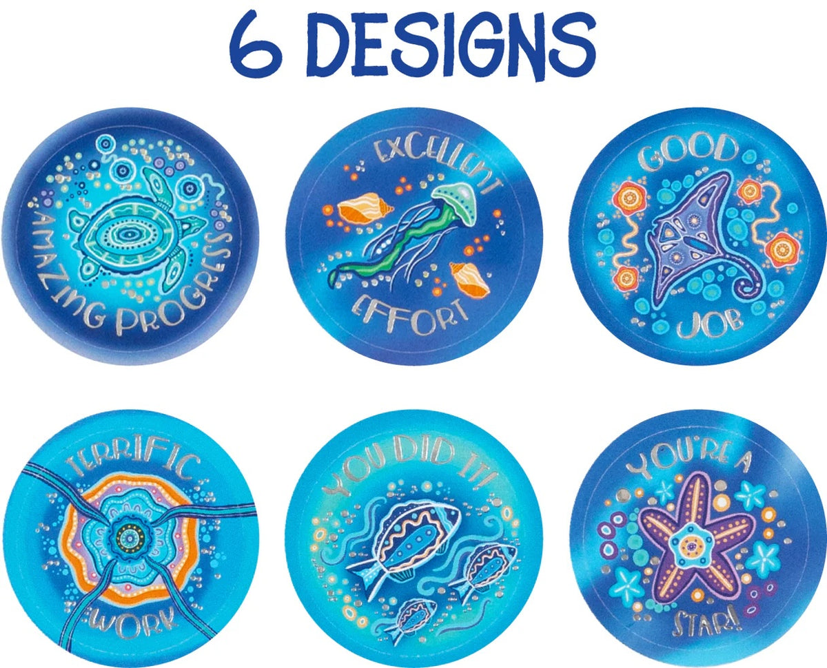 Ocean Country Merit Sticker Book