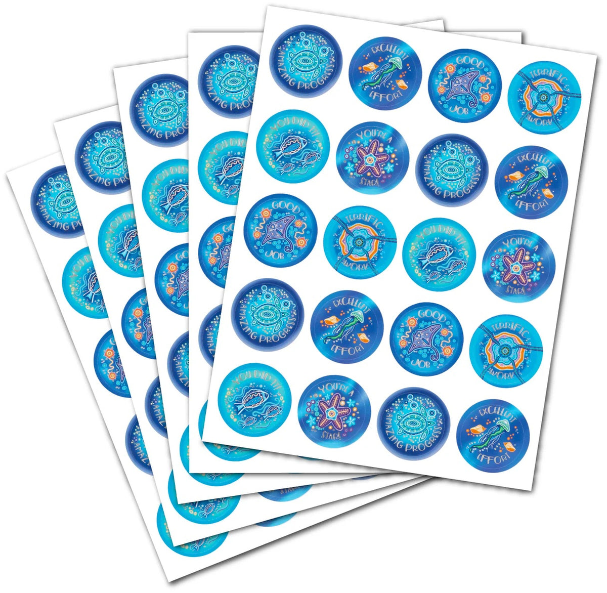 Ocean Country Merit Sticker Book