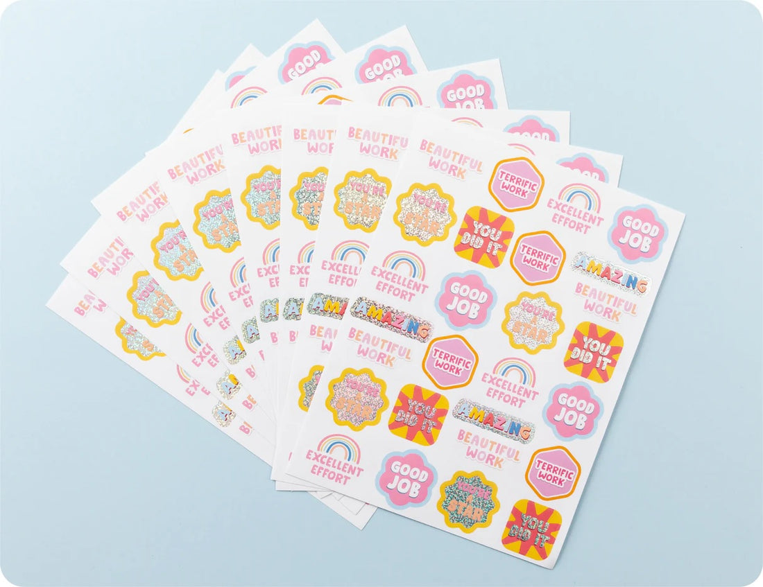 Retro Rewards Merit Sticker Book