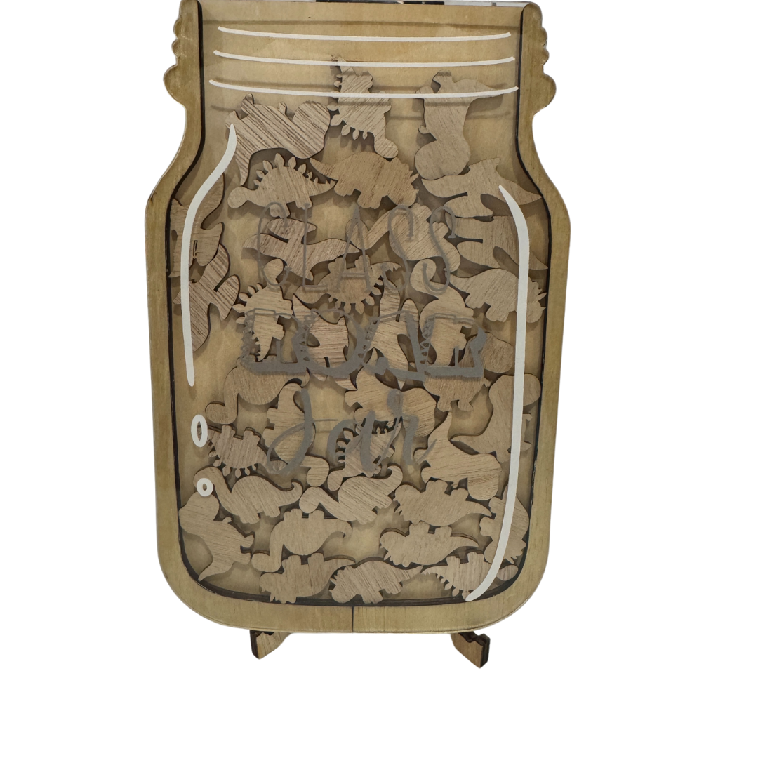 ALL NEW!!! Timber Reward Jar with Timber Dinosaurs