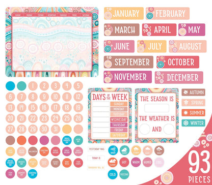 Sacred Country Calendar Bulletin Board Set