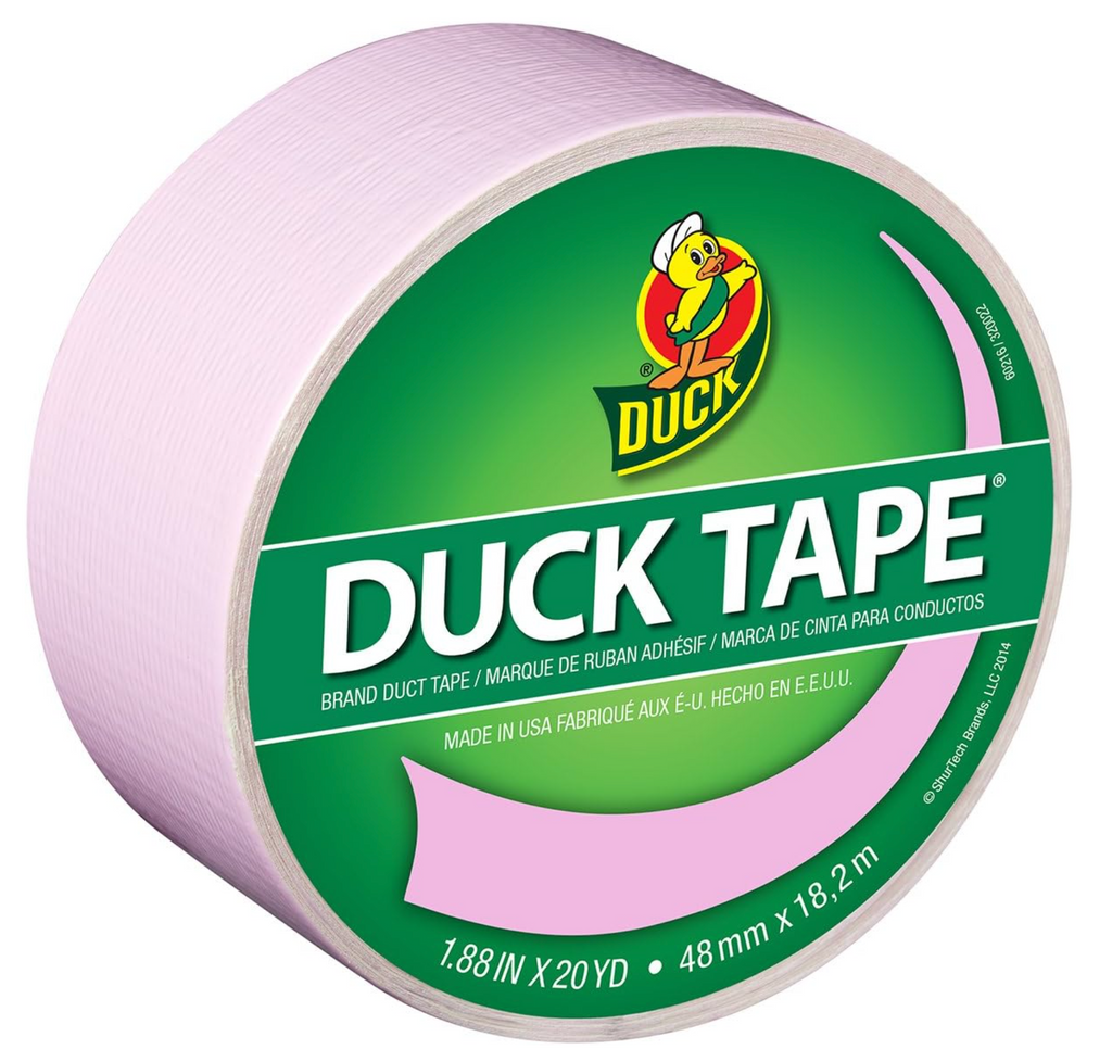 Baby Pink Duck Brand Duct Tape
